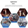Real Time Talk Life Detector 360° Rotating HD Audio Video Camera Probe and 2-way Talk - Find Living Human in Collapsed Building