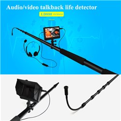 Real Time Talk Life Detector Find Living Human Under Collapsed Building in Earthquake or Other Disasters HD Audio Video Monitori
