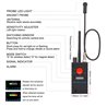 Spy WiFi Camera Detector, Wireless GPS Device Finder Camera Scanner, Multi Functional Anti-Spy GSM RF Singal Finder