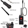Spy WiFi Camera Detector, Wireless GPS Device Finder Camera Scanner, Multi Functional Anti-Spy GSM RF Singal Finder