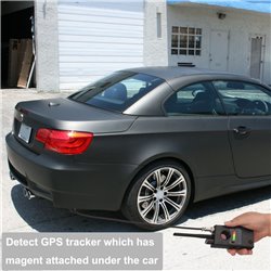 Spy WiFi Camera Detector, Wireless GPS Device Finder Camera Scanner, Multi Functional Anti-Spy GSM RF Singal Finder