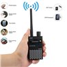 RF Bug Detector,Anti-Spy Hidden WiFi Camera Finder, High Sensitive Wireless Bug Eavesdrop, Wiretap Device Sweeper