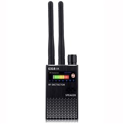 RF Signal Detector, Dual Antenna High Sensitivity Wireless Spy Camera Detector, GSM Device Finder Personal Privacy Protection
