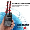 RF Signal Detector, Dual Antenna High Sensitivity Wireless Spy Camera Detector, GSM Device Finder Personal Privacy Protection