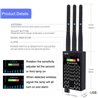 RF Detector,High Sensitive Wide Range Wireless Frequency Sweeper, Scanning Hidden WiFi Spy Camera GSM Listening Bug