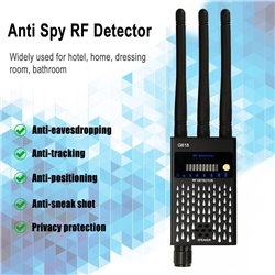 RF Detector,High Sensitive Wide Range Wireless Frequency Sweeper, Scanning Hidden WiFi Spy Camera GSM Listening Bug
