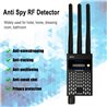 RF Detector,High Sensitive Wide Range Wireless Frequency Sweeper, Scanning Hidden WiFi Spy Camera GSM Listening Bug