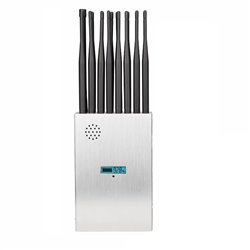 16 Bands Portable Cell Phone Signal Jammer / Blocker with LCD Display, Block 2G 3G 4G 5G GPS, WIFI Signals All In One