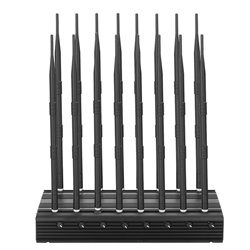 16 Antennas Multifunction 42W Desktop Mobile Phone Signal Jammer